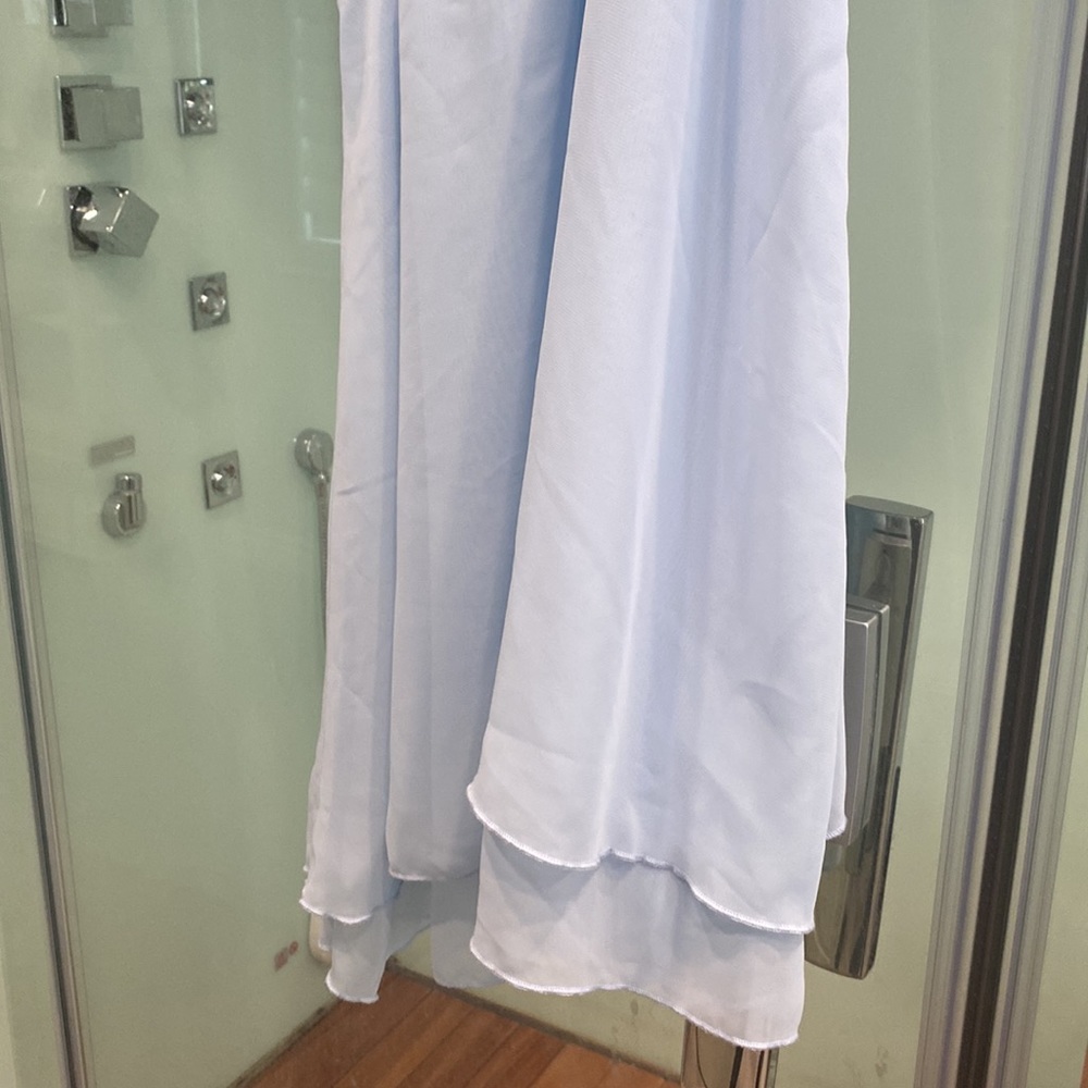 Divided Powder Blue dress - Picture 3 of 3